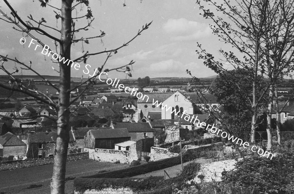 POOR VIEWS OF TOWN ABBEY FROM BOYS SCHOOL  THE DUISKE